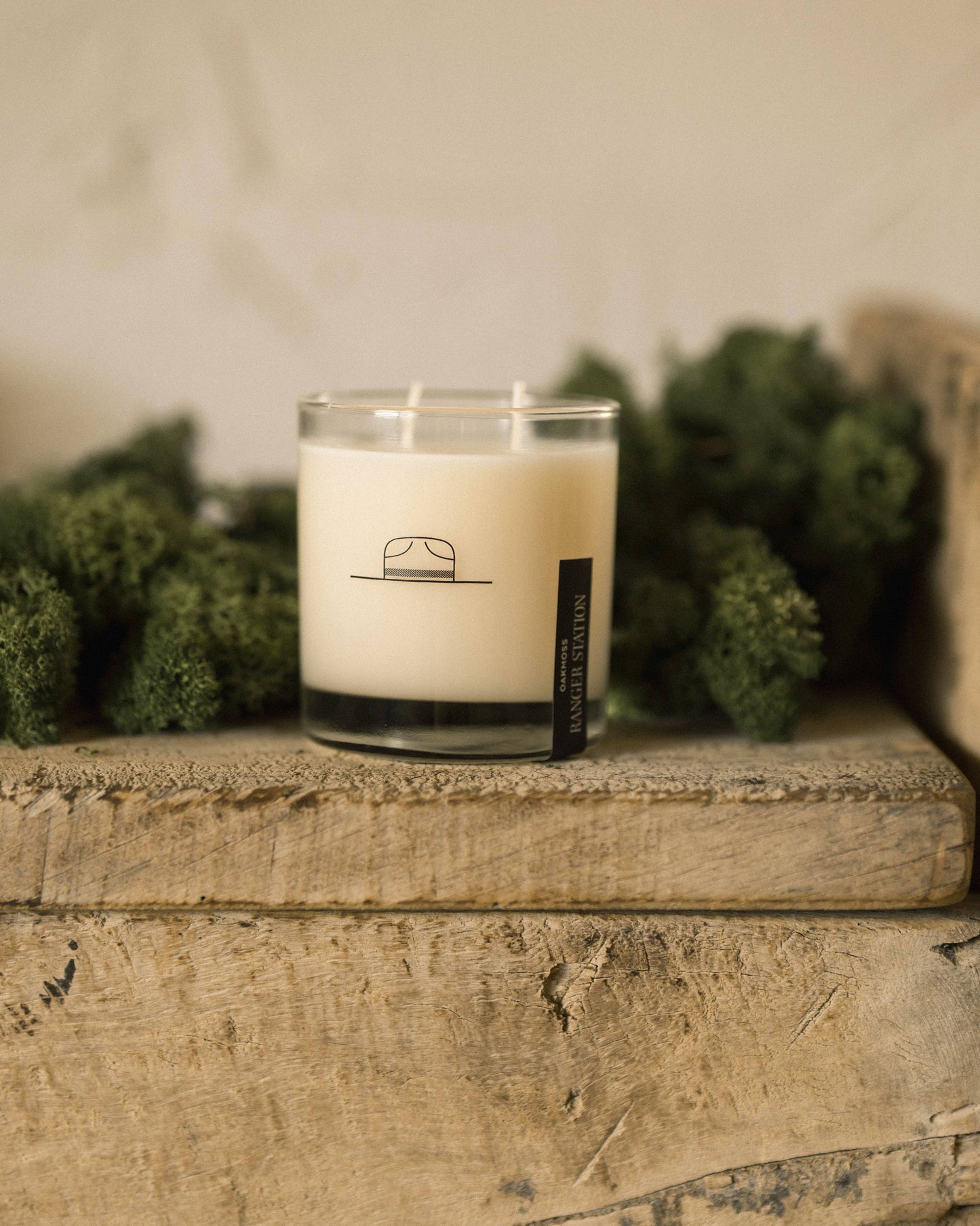 Ranger Station Wholesale - OAKMOSS CANDLE: 11 oz Rocks Glass