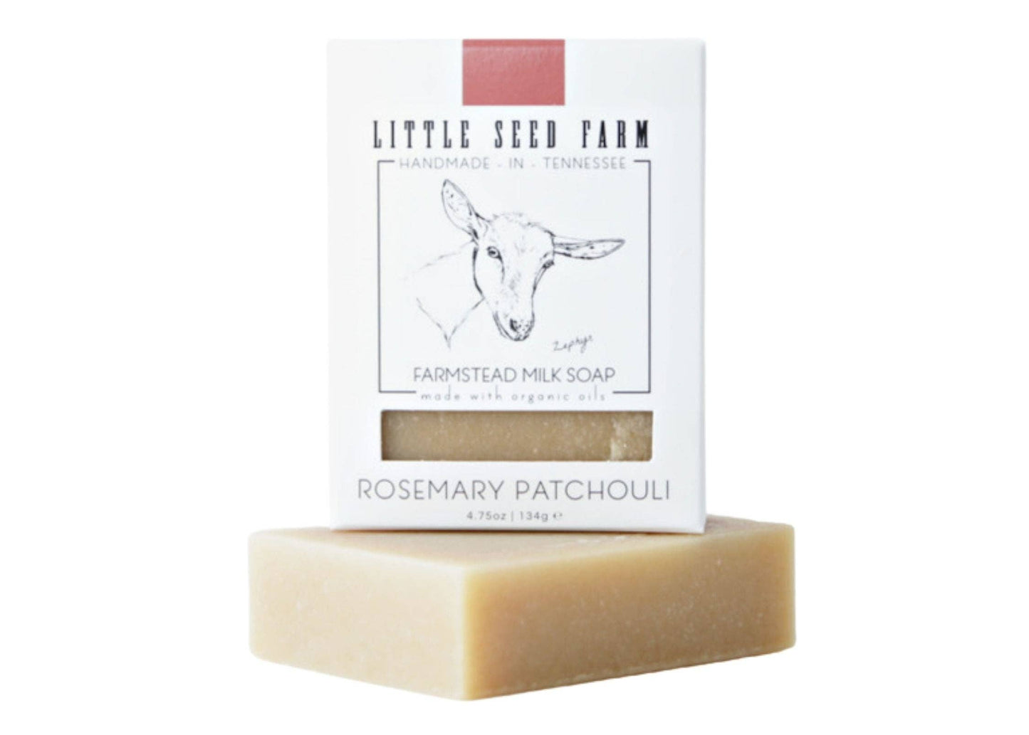 Little Seed Farm - Rosemary Patchouli Bar Soap - Grounding & Renewing