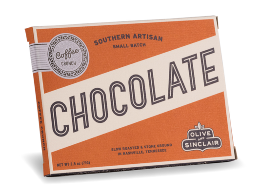 Olive & Sinclair Chocolate - Coffee Chocolate Bar