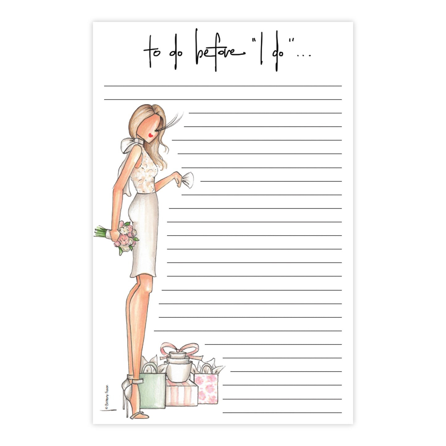 Brittany Fuson - "Goldie" Notepad