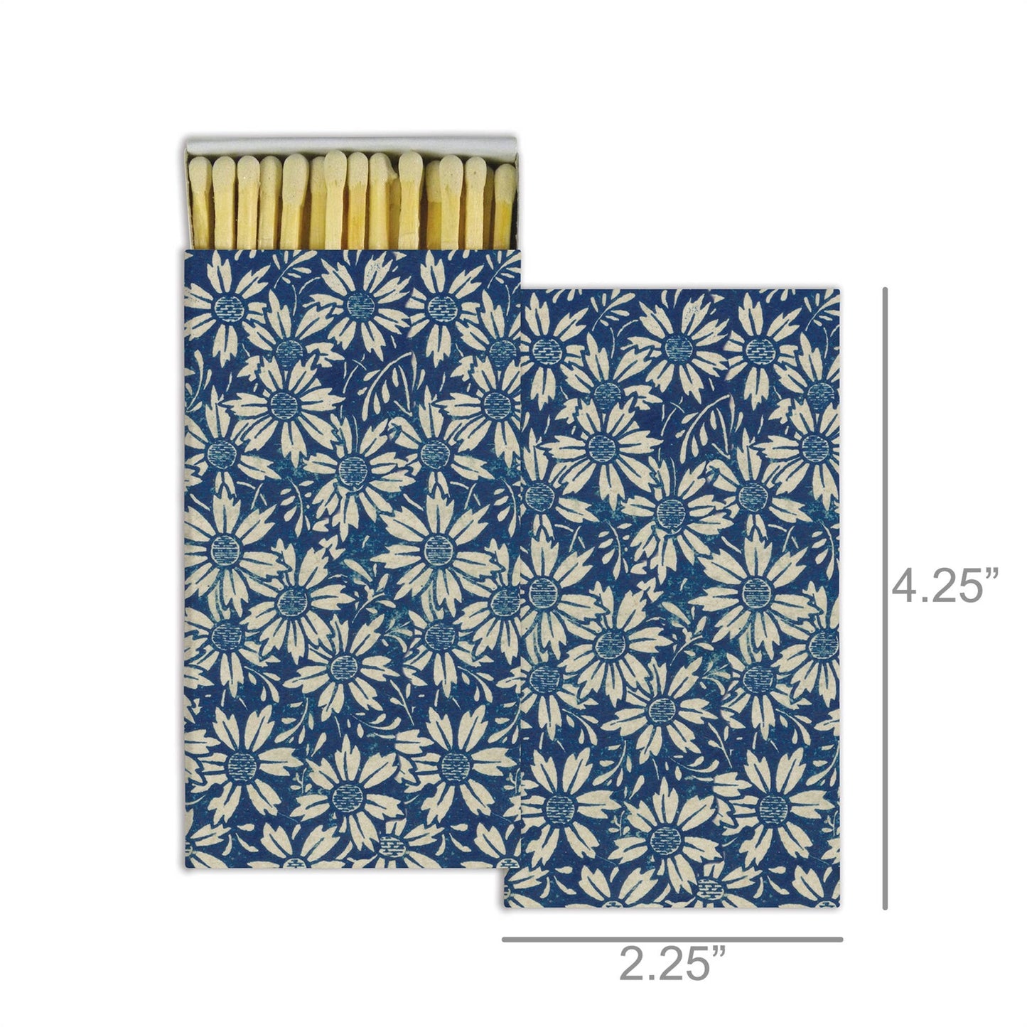 HomArt - Matches - Blue Daisies