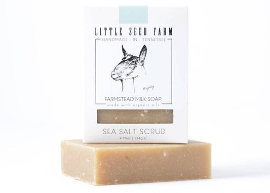 Little Seed Farm - Sea Salt Bar Soap - Toning & Exfoliating