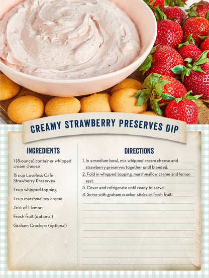 The Loveless Cafe - Strawberry Preserves 2 oz