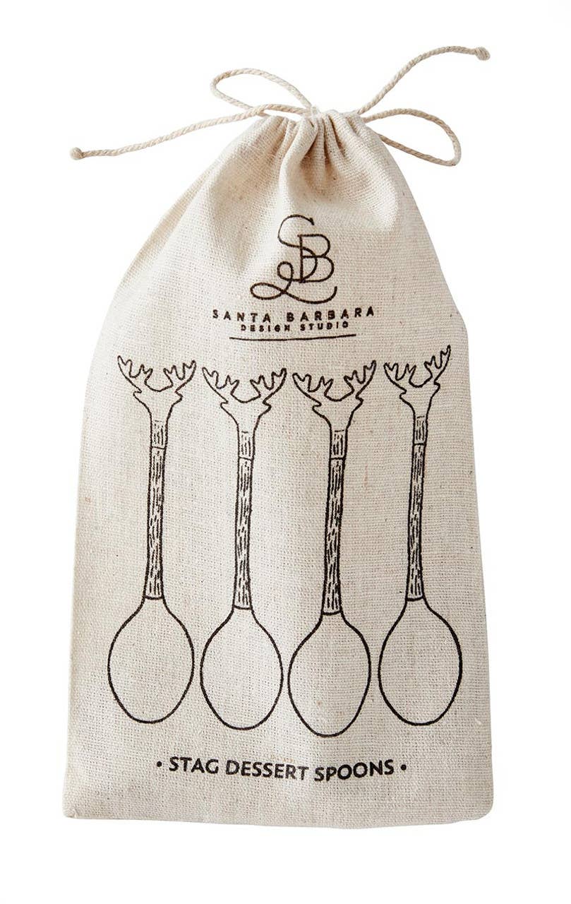 Santa Barbara Design Studio by Creative Brands - Stag Charcuterie Essentials Spoons - Set of 4