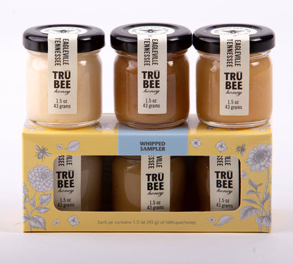TruBee Honey - Mini Honey Sampler WHIPPED