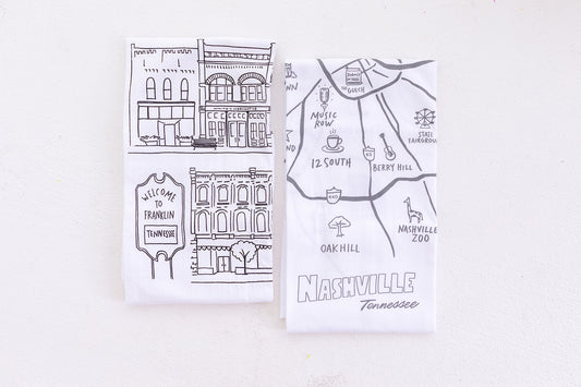 Nashville Tea Towel