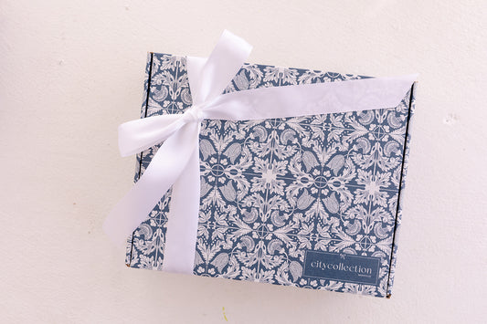 Blue and White Box Packaging - Bundle