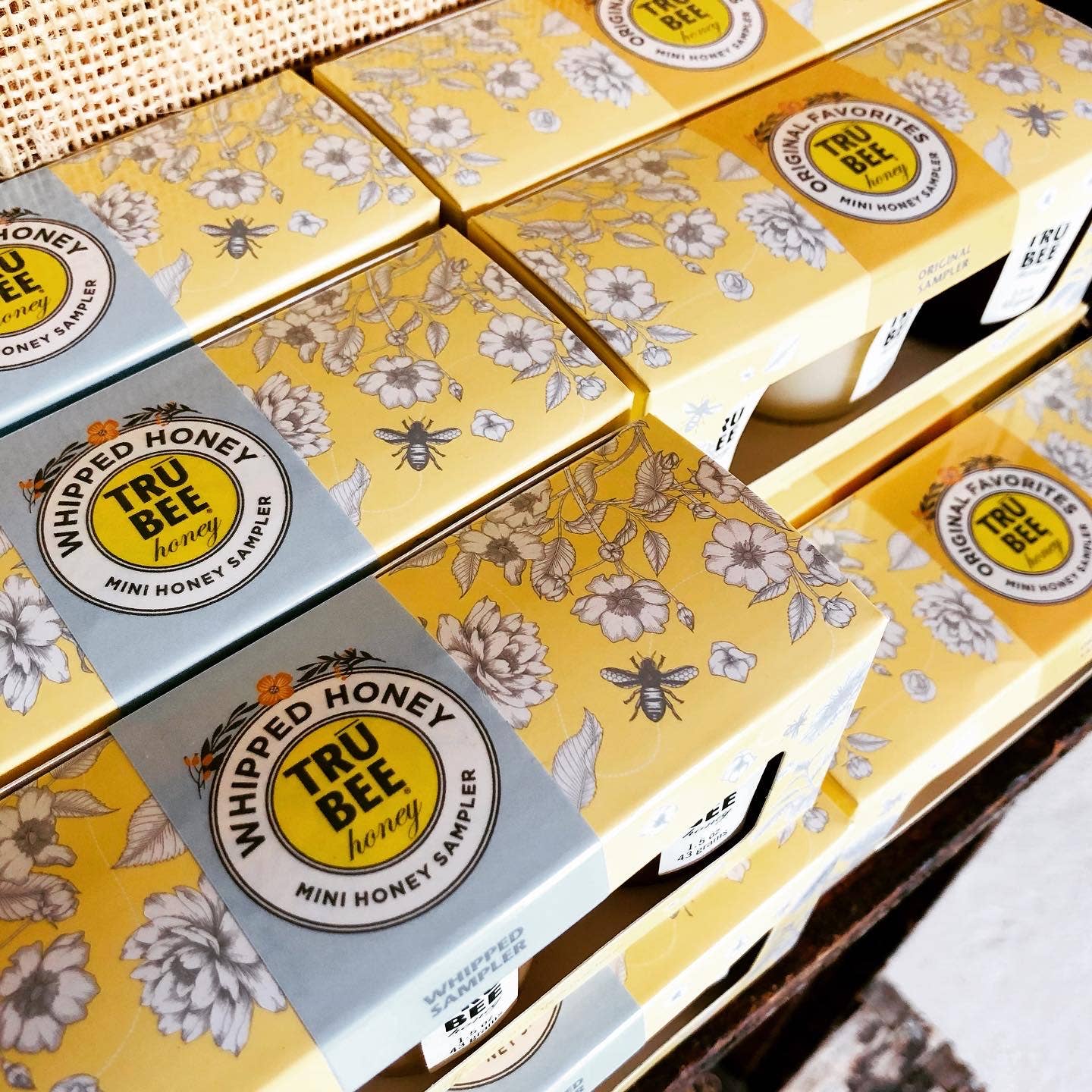 TruBee Honey - Mini Honey Sampler trio - ORIGINAL