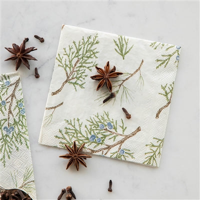 Juniper Sprigs Cocktail Napkins