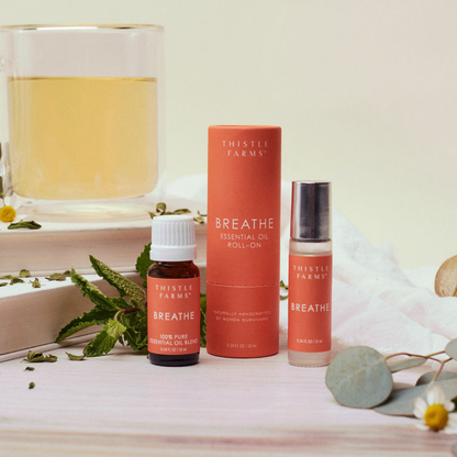 Thistle Farms - Breathe Essential Oil Roll On - Eucalyptus Peppermint