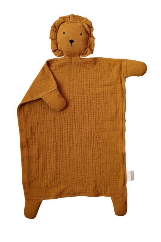 Marlowe & Co - Toffee Lion Lovey Blanket