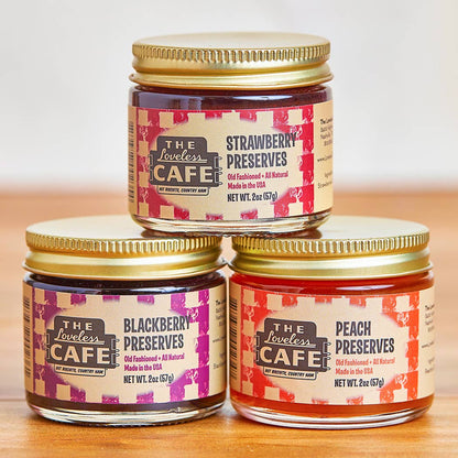 The Loveless Cafe - Peach Preserves 2 oz